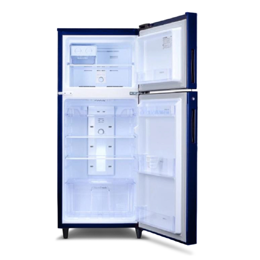 Godrej 238 Liter Double Door Refrigerator (RTEON ALPHA 250BN RI AR BL) model RTEON ALPHA 250BN RI AR BL front view - GharOne Nepal view 3